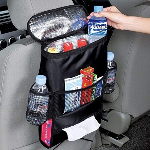 WildAuto Conservazione di Calore Borsa Auto Freddo Caldo Termico Borsa Isolamento Organizzatore di Sedili per Auto Bevande Cooler Borsa di stoccaggio Proteggi Sedile Auto Bambini,Travel Camping -1pcs