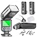 Neewer® NW565N Professional i-TTL Slave Flash Kit for Nikon D7100 D7000 D5300 D5200 D5100 D5000 D3200 D3100 D3300 D90 D800 D700 D300 D300S D610, D600 D4 D3S D3X D3 D200 and All Other Nikon DSLR Cameras - Includes: Neewer RS.11608.00
