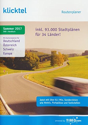 Preisvergleich Produktbild klickTel Routenplaner Sommer 2017
