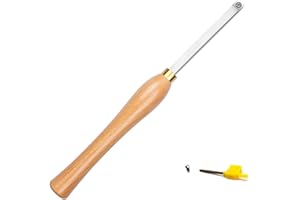 CDBP Woodturning Carbide Lathe Tool Mini Size Rougher Square Tip Chisel for Wood Hobbyist or DIY or Carpenter.