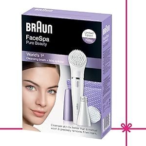 Braun Purple Face 832 Facial Epilator and Cleansing Brush - Image 5