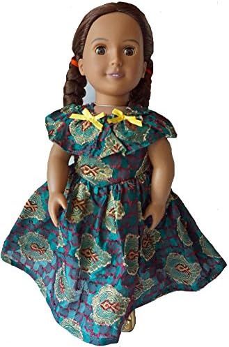 Doll Clothes Superstore Brocade Evening Gown Fits 18 Inch Dolls Like American Girl - On Sale
