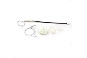 BROSS AUTO PARTS bwr912 Window Regulator Repair Kit Rear Left Door for Peugeot 206 CC cabriolet modèles 2002–2008