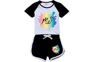 Rhymh Moriah Elizabeth Tracksuits T Shirt and Shorts 2pcs Set for Girls Boys Moriah Elizabeth Merch T Shirt Outfits