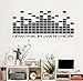 Produktbild Ohne Musik Leben wäre ein Fehler Vinyl Wandaufkleber DJ Equalizer Kunst Wandbild selbstklebende Tapete Schlafzimmer Aufkleber Home Decor 59cmx26cm