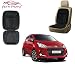 Auto Pearl - Premium Quality Car Wooden Bead Seat Cushion with Grey Velvet Border For - Hyundai I10 Grand 2017 RS.499.00