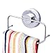 Produktbild Leistungsstark Vakuum Saugnapf Handtuch Ring Rack SUS 304 Edelstahl ohne Bohren Wandhalterung Handtuch Organizer Regal Halterung für Badezimmer & Küche Aufbewahrung – Chrom