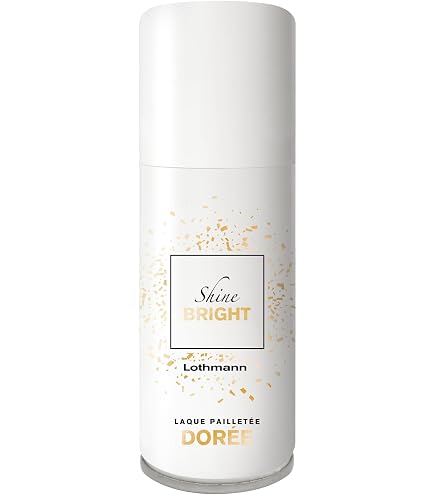 Laque Pailletée Or En Spray 75 Ml - Brillant Intense, Vaporisateur - Neuf