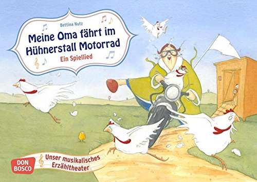 Bildkarten für unser musikalisches Erzähltheater: Meine Oma fährt im Hühnerstall Motorrad. Ein Spiellied Kamishibai Bildkartenset. Entdecken. Erzählen. Begreifen. en ligne Bildkarten für unser musikalisches Erzähltheater: Meine Oma fährt im Hühnerstall Motorrad. Ein Spiellied Kamishibai Bildkartenset. Entdecken. Erzählen. Begreifen. francais