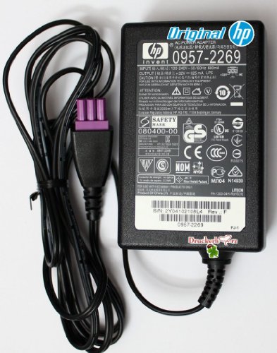 Original HP Netzteil für Deskjet F4580, F4583 (4500 Serie); F4224, F4272, F4275, F4280, F4283 (F4200 Serie) mit Produktgarantie