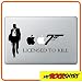Produktbild 007 Bond 2 Macbook Aufkleber Skin Mac für alle Macbooks passend