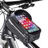 EINZIGARTIGE QUALITÄT - Profitiere von unserer Leidenschaft fürs Radfahren & der ganz besonderen Liebe zum Detail: Jede Velmia Fahrradtasche Handy wird ausschließlich unter den höchsten Qualitätsstandards hergestellt und strengstens kontrolliert!