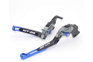 YANG HUA Leve freno e frizione CNC allungabili pieghevoli per Yamaha MT-09/SR 2014-2018