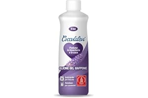 COCCOLATEVI Profumatore Bucato Lavatrice Glicine del Giappone 300 ml, Essenza Bucato Lavatrice e Asciugatrice, Profumatore Casa o Detergente Pavimento