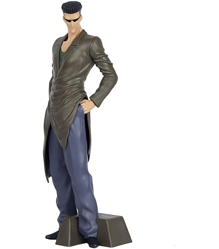 Banpresto Figura de Acción Kazuma Kuwabara Yu Yu Hakusho 14 cm, BP89718P Multicolor, Figura Coleccionable, optimo para los fanaticos del Anime Yu Yu Hakusho