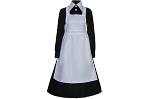 NUWIND The Promised Neverland Cosplay Costume Isabella Krone Anime Maid Dress Full Set Outfits Suit Halloween Carnival Accessories Fancy Dress Party for Women