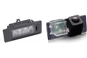 NAVINIO 1280*720 PIXELS Auto Rückfahrkamera Einparkhilfe Replacement for VW Golf Plus 521 Golf VI 6 VII 7 Variant Jetta IV 4 Passat Sharan Touareg Touran Seat Alhambra Ibiza IV 4 V 5 Skoda Superb II 2 Kombi