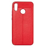 BONROY Case For Huawei Y9 2019, Shock-Absorption Bumper Cover, Anti-Scratch Clear Back,-(all-inclusive large red-LD)