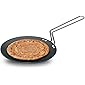 Hawkins Futura Hard Anodised Tava, Diameter 22 cm, Thickness 4.06 mm, Black (AT22)