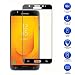 Produktbild Samsung Galaxy J7 2018 Panzerglas Displayschutzfolie, Vicstar Vollständige Abdeckung Schutzfolie Gehärtetem Glass 9H Härte Anti-Kratzen Anti-Öl Anti-Bläschen Schwarz Kompatibel Schutzfolie für Samsung Galaxy J7 2018