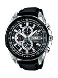Casio Herren-Armbanduhr Edifice Analog Quarz Leder EFR-549L-1AVUEF