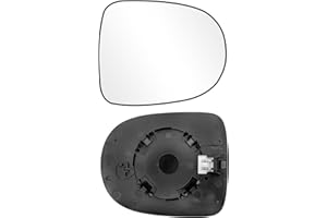 Altsbaos 1PCS Compatible avec Renault Clio III Vitre Retroviseur Chauffant 2009-2012,Verre Miroir Modus 2008-2012,Rétroviseur Twingo 2 2010-2014 (Universel Gauche/Droit)