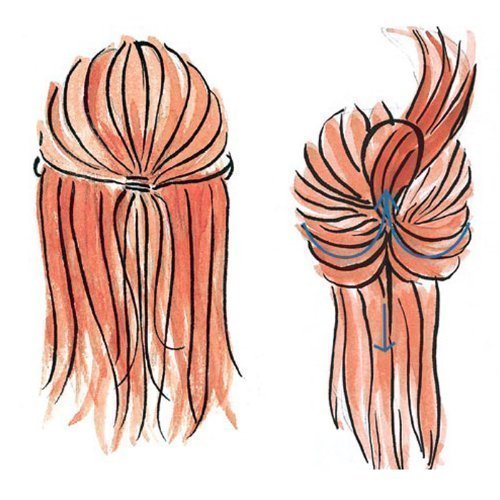 2PCS Topsy Tail Magic Simple Hair Braid Braider Ponytail Maker Styling Tool Set