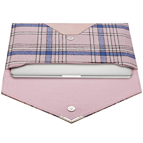 Pro 10.5, Macbook 12 Zoll Tasche, ESR® Courier Series Macbook 12 Zoll Schutzhülle, Premium Felt Tasche für Macbook 12 Zoll, Pro 10.5 (Rosa) - 2