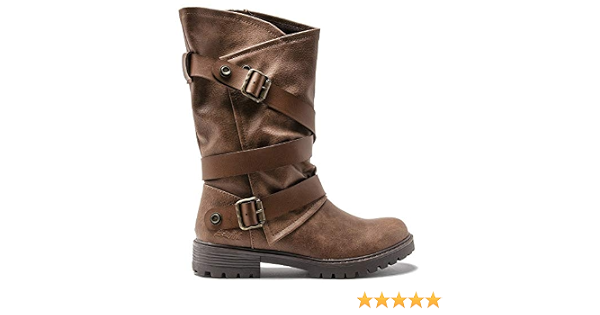 Blowfish Womens Rensen Mid-Calf Boots 