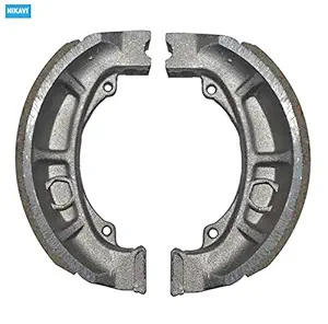 NIKAVI BSS02 Brake Shoe Set Compatible for Suzuki Swish- Rear