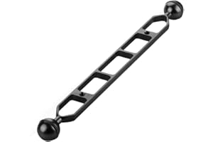 rongweiwang Diving Luce Dual Ball Braccio Giunto in Lega di Alluminio Subacquea Braccio Palla Subacquea Fotografia Accessori per Macchine fotografiche