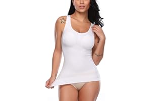 GGDK Garment Slimming Cami Shaper，Women's Slimming Body Shaper Tummy Control Shapewear Vest Cami Top