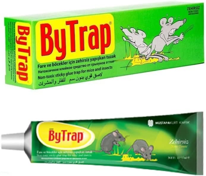 MUSTAFA KURT KİMYA ByTrap Zehirsiz Fare Böcek Haşere Yapışkanı 75 ml