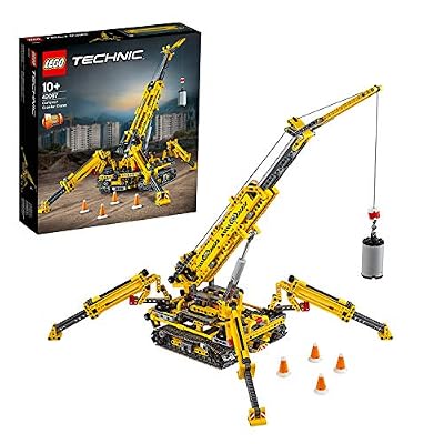 LEGO Technic - La grue araignée, Jeu Garçon et Fille 10 Ans et Plus, Jeu de Construction 920 Pièces - 42097