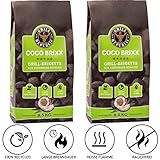 Grill Republic® Coco Brixx | Premium Grillkohle Briketts...
