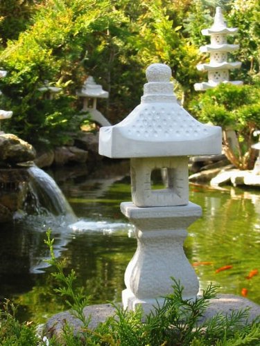 Yukimi japanische Steinlaterne Garten Laterne KO - 4