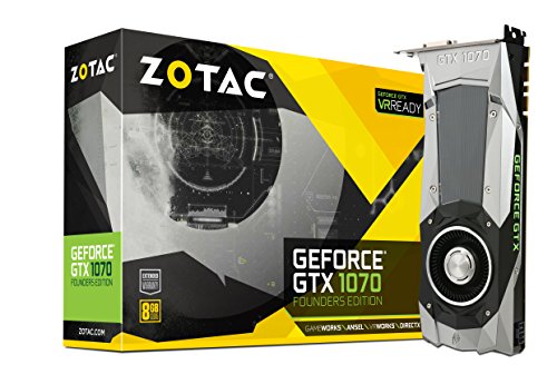 Preisvergleich Produktbild ZOTAC GeForce GTX 1070 Founders Edition 8GB GDDR5