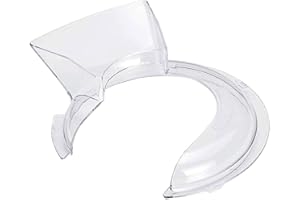 GZWY Verseur Protecteur Pour KitchenAid, Couvercle De Blender Bol De Versement Tilt Head 4.5-5QT Pour KitchenAid KN1PS Pare-éclaboussures