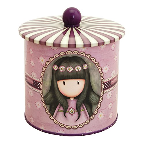 Santoro Gorjuss - Vorratsdose rund - Biscuit Tin - Oops a Daisy