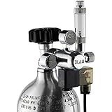 Regulación precisa y fiable Blau Aquaristic 7780086 Regulador Compacto con Válvula Solenoide y Contador de Burbujas