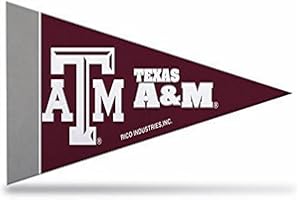 Rico Industries NCAA Fan Shop 8-Piece 4-Inch by 9-Inch Classic Mini Pennant Décor Set