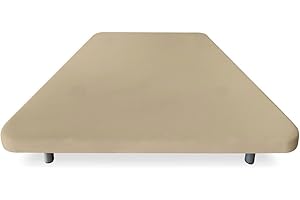 Homey - Base Tapizada 3D Reforzada, Gran Estabilidad con 5 Barras Transversales y 6 Patas metálicas roscadas de 25cm, 150 x 190, Beige