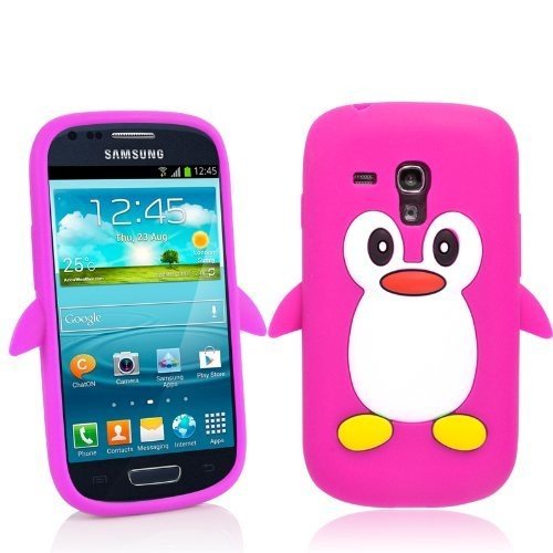 Tinkerbell Trinkets Samsung Galaxy S3 SIII Mini i8190 CALIENTE ROSA ping ino lindo animal silicona caso cubrir concha protector m vil tel fono Accesorios Tinkerbell Trinkets Samsung Galaxy S3 SIII Mini i8190 CALIENTE ROSA ping ino lindo animal silicona caso cubrir concha protector m vil tel fono Accesorios