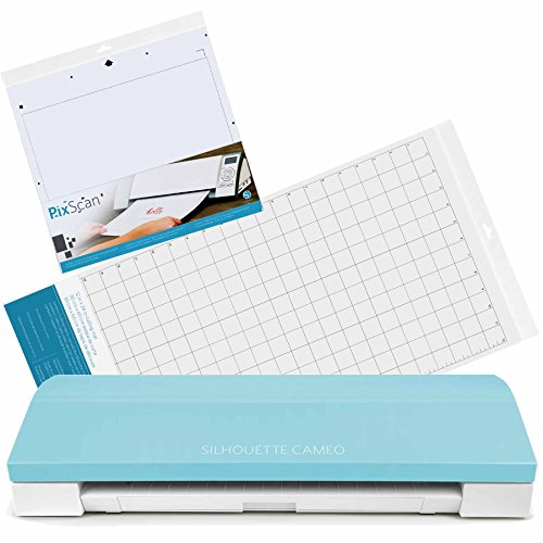 Preisvergleich Produktbild Silhouette Cameo 3 Teal + 24' Schneidematte + PixScan Schneidematte