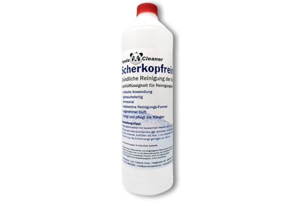 PANDACLEANER - Nettoyant pour tête de rasage - 1000, 2000, 3000 ml - Recharge liquide pour cartouches de nettoyant - Convint pour Braun CCR et les cartouches standard