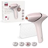 Philips Lumea Serie 9000, Depiladora Luz Pulsada, IPL, Piel Suave Desde Casa, Con Funda, Accesorios para el Cuerpo, Cara, Bik