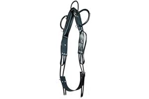 Brama West Voltigiergurt und Reitlerngurt Training schwarz - Gr. Full