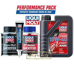 Liqui Moly Honda Unicorn Street Engine Oil Performance Pack (Fully Synthetic)