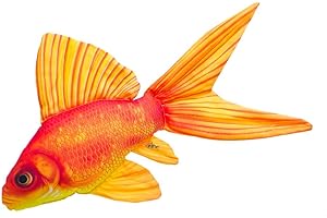 GABY Fish Pillows Goldfisch Kissen, Mehrfarbig, M (1er Pack)