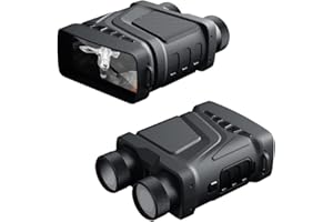 Djioyer Night Vision Goggles, Night Vision Binoculars 5X Digital Zoom,1080p Full HD Infrared Night Vision Scope with 3 Inch TFT Screen,Night Vision for Hunting Camping Travel